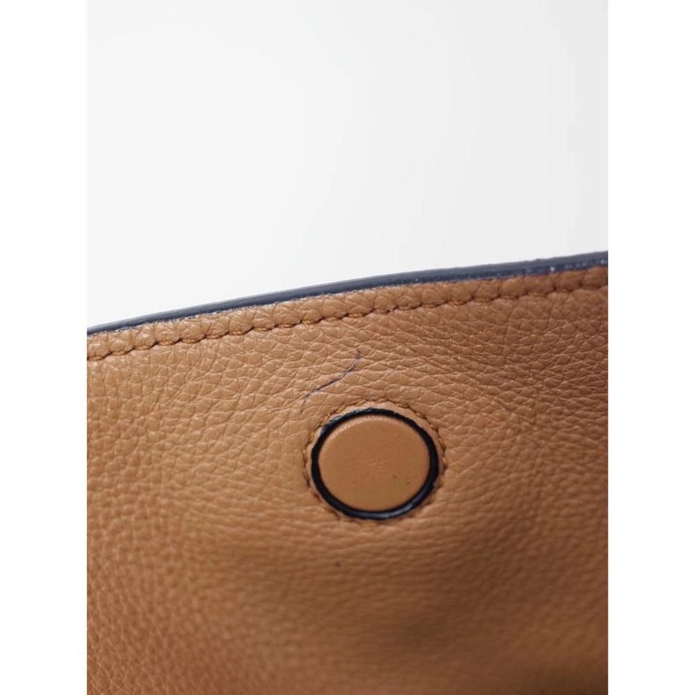 Prada Vitello Phenix Side Zip Shopper Tote brown pebbled leather - Picture 6 of 9